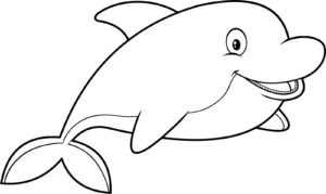 delfino comico grasso che ride